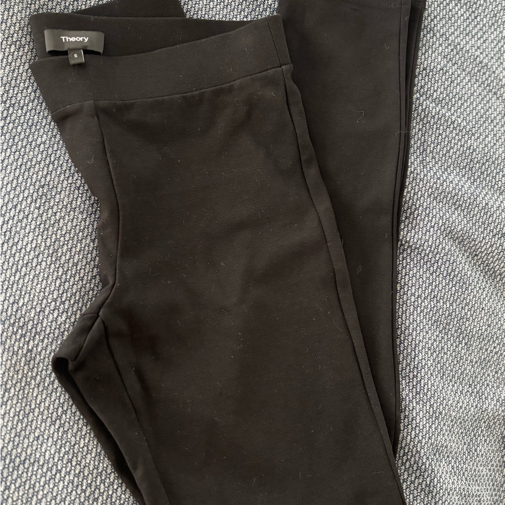 Theory Black leggings